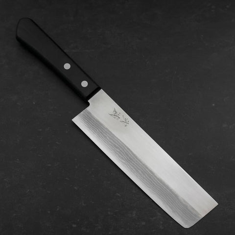 Nakiri VG-1 Damascus Western Handle 165mm (6.5”)-[Musashi]-[Japanese-Kitchen-Knives]