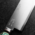 Nakiri VG-1 Polished Western Black Handle 160mm (6.3”)-[Musashi]-[Japanese-Kitchen-Knives]