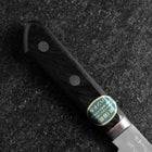 Nakiri VG-1 Polished Western Black Handle 160mm (6.3”)-[Musashi]-[Japanese-Kitchen-Knives]