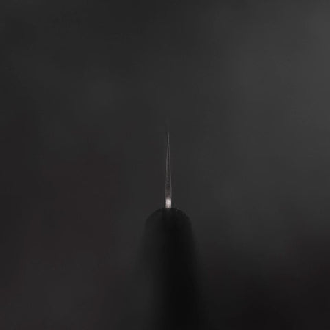 Nakiri VG-1 Polished Western Black Handle 160mm-[Musashi]-[Japanese-Kitchen-Knives]