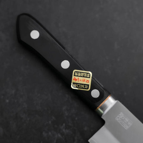 Nakiri VG-1 Polished Western Black Handle 160mm-[Musashi]-[Japanese-Kitchen-Knives]