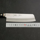 Nakiri VG-1 Polished Western Black Handle 160mm-[Musashi]-[Japanese-Kitchen-Knives]