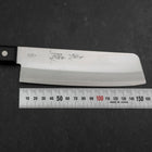 Nakiri VG-1 Polished Western Black Handle 160mm-[Musashi]-[Japanese-Kitchen-Knives]