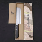 Nakiri VG-1 Polished Western Black Handle 165mm-[Musashi]-[Japanese-Kitchen-Knives]