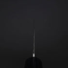 Nakiri VG-1 Polished Western Black Handle 165mm (Tsuba-nashi)-[Musashi]-[Japanese-Kitchen-Knives]