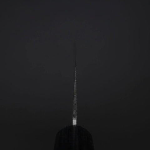 Nakiri VG-1 Polished Western Black Handle 165mm (Tsuba-nashi)-[Musashi]-[Japanese-Kitchen-Knives]