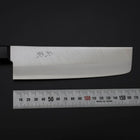 Nakiri VG-1 Polished Western Black Handle 165mm (Tsuba-nashi)-[Musashi]-[Japanese-Kitchen-Knives]