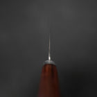 Nakiri VG-1 Polished Western Mahogany Handle 165mm-[Musashi]-[Japanese-Kitchen-Knives]