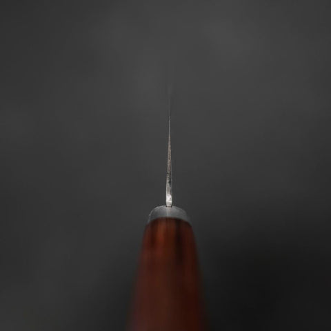 Nakiri VG-1 Polished Western Mahogany Handle 165mm-[Musashi]-[Japanese-Kitchen-Knives]
