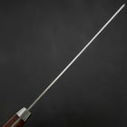 Nakiri VG-1 Polished Western Mahogany Handle 165mm-[Musashi]-[Japanese-Kitchen-Knives]