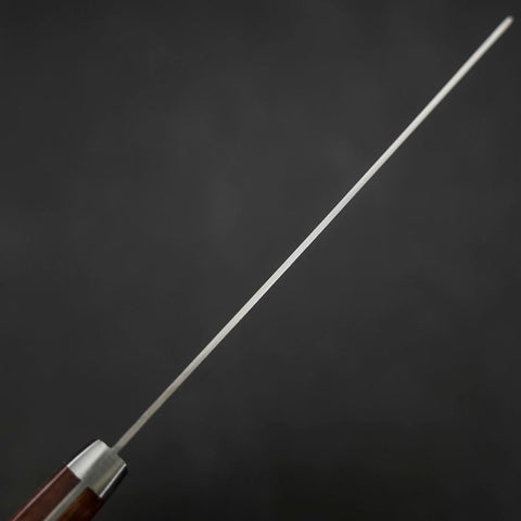 Nakiri VG-1 Polished Western Mahogany Handle 165mm-[Musashi]-[Japanese-Kitchen-Knives]