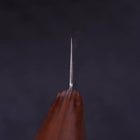 Nakiri VG-1 Tsuchime Western Mahogany Handle 165mm-[Musashi]-[Japanese-Kitchen-Knives]