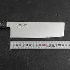 Nakiri VG-10 Damascus Gray Birch Handle 170mm-[Musashi]-[Japanese-Kitchen-Knives]
