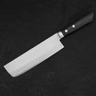 Nakiri VG-10 Damascus Western Black Handle 165mm-[Musashi]-[Japanese-Kitchen-Knives]