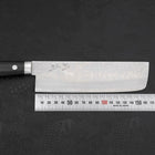 Nakiri VG-10 Damascus Western Black Handle 165mm-[Musashi]-[Japanese-Kitchen-Knives]