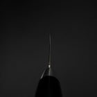 Nakiri VG-10 Damascus Western Black Round Handle 170mm-[Musashi]-[Japanese-Kitchen-Knives]