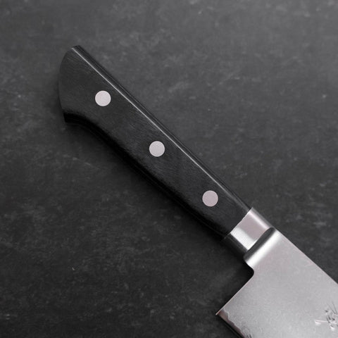 Nakiri VG-10 Damascus Western Cherry Handle 165mm-[Musashi]-[Japanese-Kitchen-Knives]