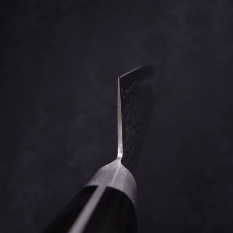 Nakiri VG-10 Damascus Western Handle 165mm-[Musashi]-[Japanese-Kitchen-Knives]