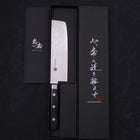 Nakiri VG-10 Damascus Western Handle 165mm-[Musashi]-[Japanese-Kitchen-Knives]