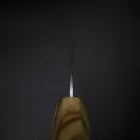 Nakiri VG-10 Mirror Tsuchime Damascus Olive Handle 170mm-[Musashi]-[Japanese-Kitchen-Knives]
