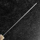 Nakiri VG-10 Polished Sakura Buffalo Dark Pink Maple Handle 165mm (6.5”)-[Musashi]-[Japanese-Kitchen-Knives]