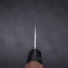 Nakiri VG-10 Tsuchime Damascus Walnut Handle 165mm-[Musashi]-[Japanese-Kitchen-Knives]