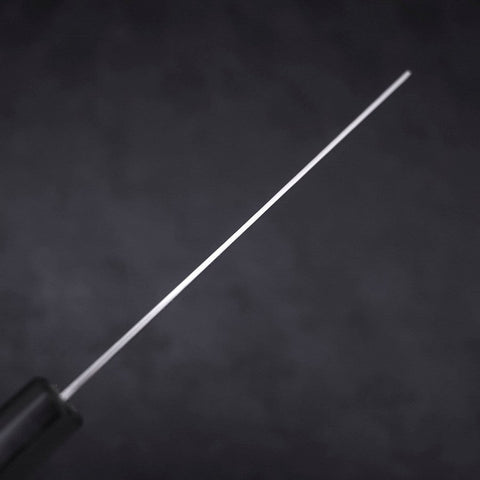 Nakiri VG-10 Tsuchime Damascus Walnut Handle 165mm-[Musashi]-[Japanese-Kitchen-Knives]