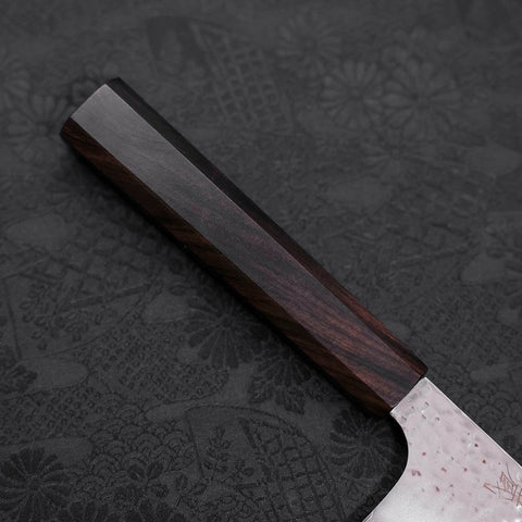Nakiri VG-10 Tsuchime Ebony Handle 165mm-[Musashi]-[Japanese-Kitchen-Knives]