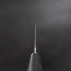 Nakiri VG-10 Tsuchime Oval Charcoal Handle 180mm-[Musashi]-[Japanese-Kitchen-Knives]