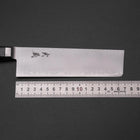Nakiri VG-5 Tsuchime Western Black Marble Handle 170mm (6.7”)-[Musashi]-[Japanese-Kitchen-Knives]