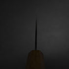 Nakiri White Steel #2 Kurouchi Yaki Urushi Handle 165mm-[Musashi]-[Japanese-Kitchen-Knives]