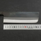 Nakiri White Steel #2 Kurouchi Yaki Urushi Handle 165mm-[Musashi]-[Japanese-Kitchen-Knives]
