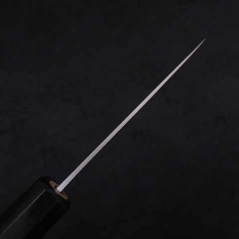Paring White Steel #1 Polished Buffalo Magnolia Handle 80mm-[Musashi]-[Japanese-Kitchen-Knives]