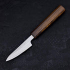 Paring White Steel #1 Polished Sumi Urushi Handle 80mm-[Musashi]-[Japanese-Kitchen-Knives]