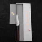 Peeling Knife VG-10 Damascus Shitan Handle 90mm-[Musashi]-[Japanese-Kitchen-Knives]