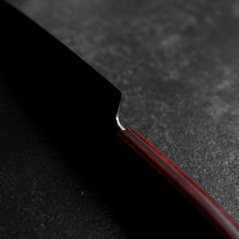 Petty 440C Polished Western Handle 130mm (5.1”)-[Musashi]-[Japanese-Kitchen-Knives]