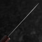 Petty AUS-10 Nashiji Damascus Wenge Handle 135mm-[Musashi]-[Japanese-Kitchen-Knives]