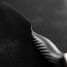 Petty AUS-10 Polished All-Stainless Handle 150mm (5.9”)-[Musashi]-[Japanese-Kitchen-Knives]
