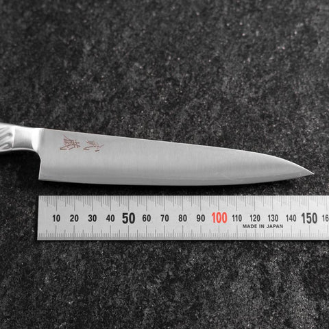 Petty AUS-10 Polished All-Stainless Handle 150mm-[Musashi]-[Japanese-Kitchen-Knives]