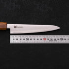 Petty AUS-10 Polished Oak Handle 150mm (5.9”)-[Musashi]-[Japanese-Kitchen-Knives]