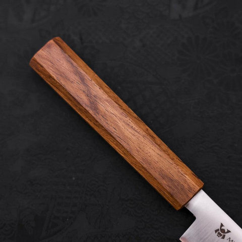 Petty AUS-10 Polished Oak Handle 150mm-[Musashi]-[Japanese-Kitchen-Knives]