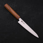 Petty AUS-10 Polished Oak Handle 150mm-[Musashi]-[Japanese-Kitchen-Knives]
