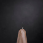 Petty AUS-8 Nashiji Olive Handle 90mm-[Musashi]-[Japanese-Kitchen-Knives]
