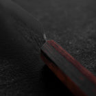 Petty AUS-8 Tsuchime Mahogany Handle 135mm-[Musashi]-[Japanese-Kitchen-Knives]
