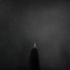 Petty AUS-8 Tsuchime Western Black Handle 135mm-[Musashi]-[Japanese-Kitchen-Knives]