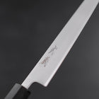 Petty Blue Super Polished Ebony Handle 150mm (5.9”)-[Musashi]-[Japanese-Kitchen-Knives]