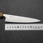 Petty Blue Super Polished Yaki Urushi Handle 135mm-[Musashi]-[Japanese-Kitchen-Knives]