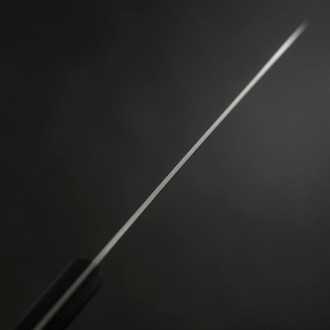 Petty Blue Steel #2 Polished Western Black Handle 150mm-[Musashi]-[Japanese-Kitchen-Knives]