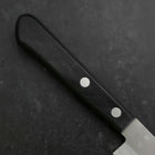 Petty Blue Steel #2 Polished Western Black Handle 150mm-[Musashi]-[Japanese-Kitchen-Knives]