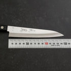 Petty Blue Steel #2 Polished Western Black Handle 150mm-[Musashi]-[Japanese-Kitchen-Knives]